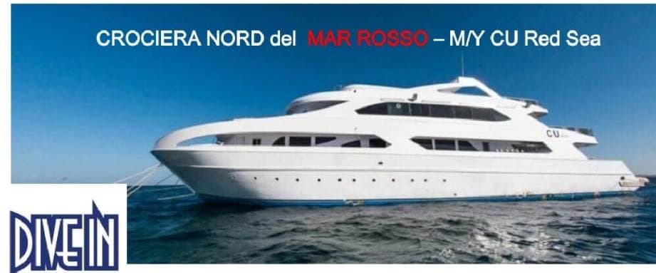 La barca M/Y CU Red Sea per la crociera nel nord del Mar Rosso