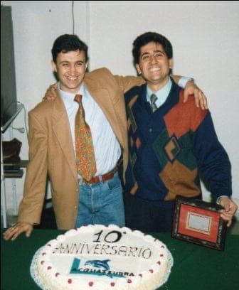 Pino e Maurizio Picchia, fondatori di Acquazzurra